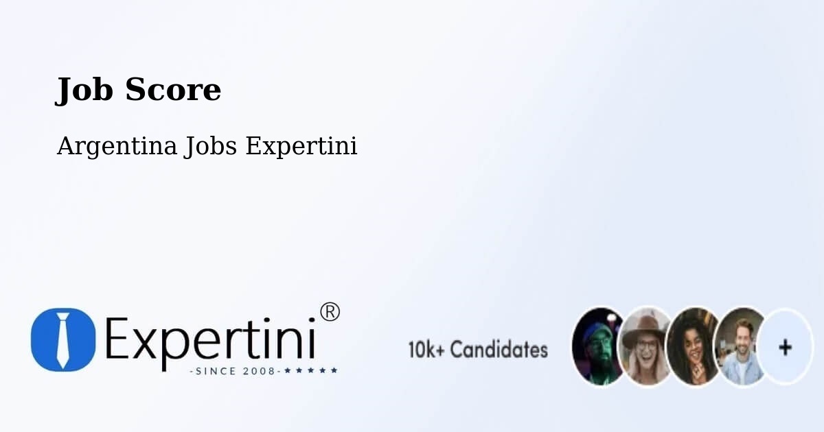 Job Score - Argentina Jobs Expertini